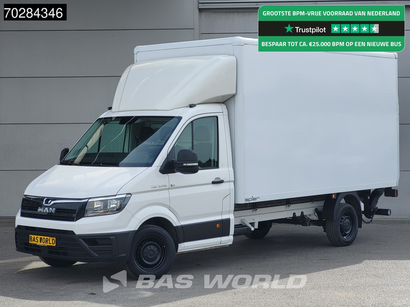 MAN TGE 3.140 Laadklep Bakwagen Airco Cruise Camera Euro6 Meubelbak Koffer 20m3 Airco Cruise control - Koffer Transporter: das Bild 1 MAN TGE 3.140 Laadklep Bakwagen Airco Cruise Camera Euro6 Meubelbak Koffer 20m3 Airco Cruise control - Koffer Transporter: das Bild 1