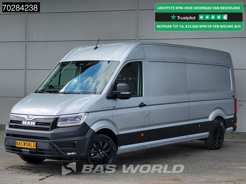 MAN TGE 3.180 Automaat 2025 Facelift L4H3 Trekhaak LED ACC Navi Airco Camera Parkeersensoren Euro6 L3H2 15m3 Airco Trekhaak - Kastenwagen: das Bild 1 MAN TGE 3.180 Automaat 2025 Facelift L4H3 Trekhaak LED ACC Navi Airco Camera Parkeersensoren Euro6 L3H2 15m3 Airco Trekhaak - Kastenwagen: das Bild 1