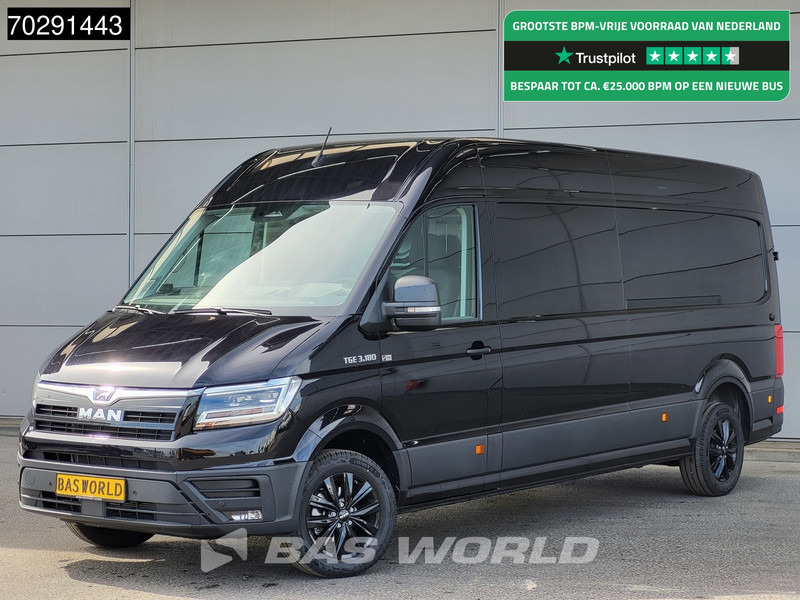 MAN TGE 3.180 Automaat 2025-Model L4H3 Trekhaak ACC LED Navi Airco Camera Parkeersensoren Velgen Euro6 L3H2 15m3 Airco Trekhaak - Kastenwagen: das Bild 1 MAN TGE 3.180 Automaat 2025-Model L4H3 Trekhaak ACC LED Navi Airco Camera Parkeersensoren Velgen Euro6 L3H2 15m3 Airco Trekhaak - Kastenwagen: das Bild 1