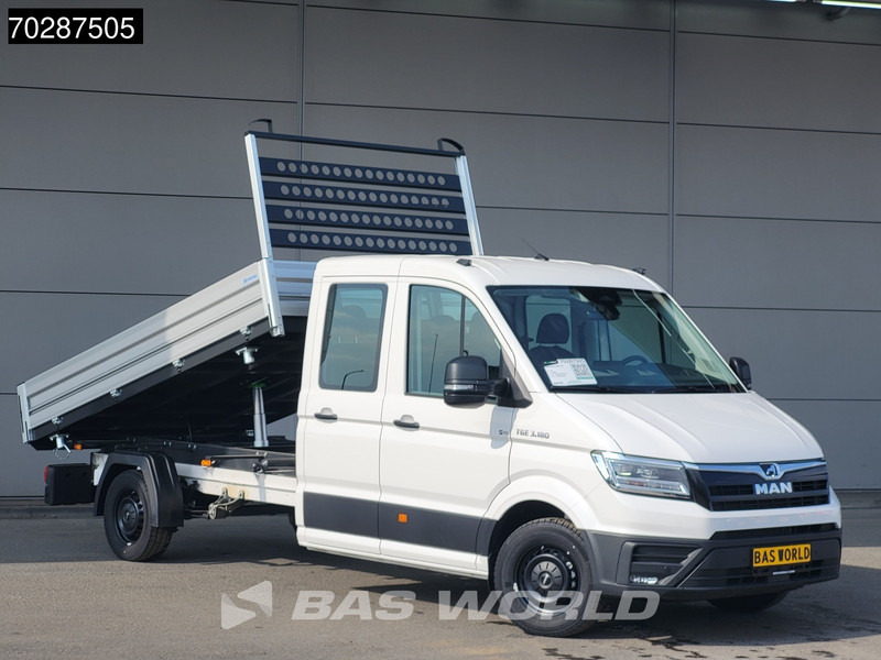 MAN TGE 3.180 Driezijdige Kipper Automaat Dubbel Cabine 2025 Facelift 180PK Trekhaak LED Navi ACC Airco Cruise Euro6 Kipper Tippe Benne Kieper - Kipper Transporter: das Bild 2 MAN TGE 3.180 Driezijdige Kipper Automaat Dubbel Cabine 2025 Facelift 180PK Trekhaak LED Navi ACC Airco Cruise Euro6 Kipper Tippe Benne Kieper - Kipper Transporter: das Bild 2