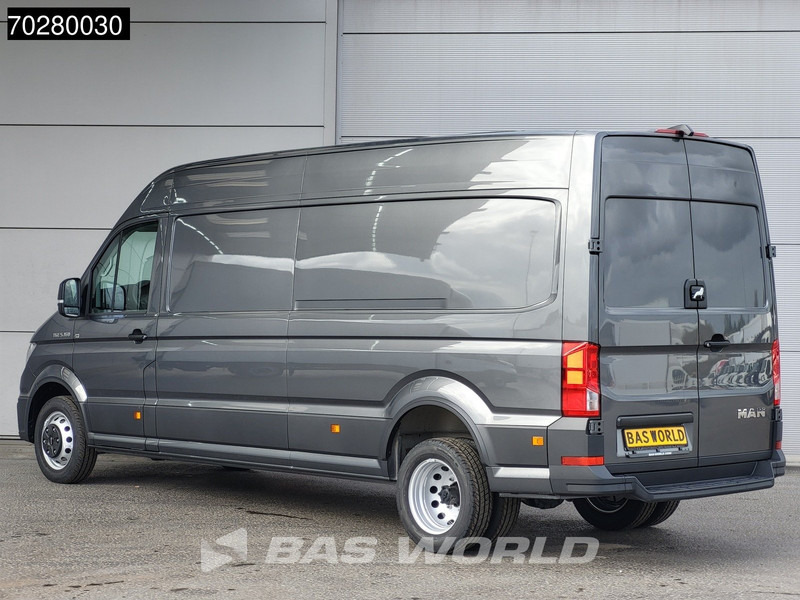 MAN TGE 5.160 Uniek! Dubbellucht Automaat 2025-model L4H3 ACC LED Navi Airco Camera Parkeersensoren CarPlay Euro6 L3H2 15m3 Airco - Kastenwagen: das Bild 2 MAN TGE 5.160 Uniek! Dubbellucht Automaat 2025-model L4H3 ACC LED Navi Airco Camera Parkeersensoren CarPlay Euro6 L3H2 15m3 Airco - Kastenwagen: das Bild 2