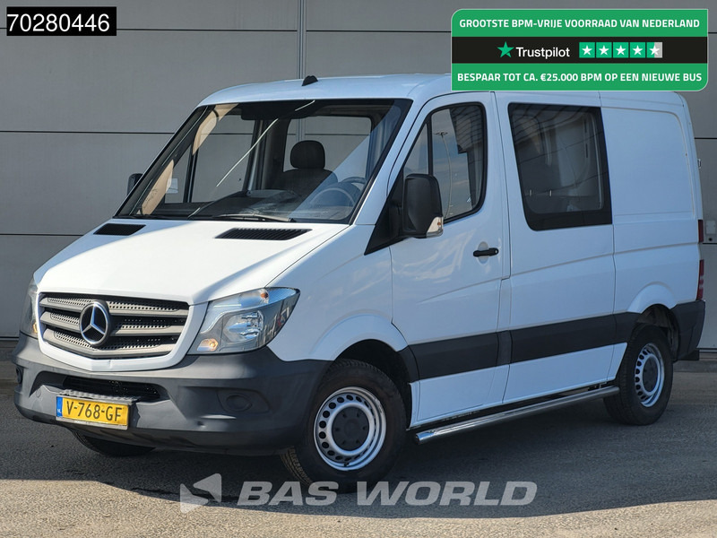 Mercedes-Benz Sprinter 211 CDI Automaat Dubbel Cabine Trekhaak Navi Airco Euro6 DC Doka Mixto 5m3 Airco Dubbel cabine Trekhaak - Kleintransporter: das Bild 1 Mercedes-Benz Sprinter 211 CDI Automaat Dubbel Cabine Trekhaak Navi Airco Euro6 DC Doka Mixto 5m3 Airco Dubbel cabine Trekhaak - Kleintransporter: das Bild 1