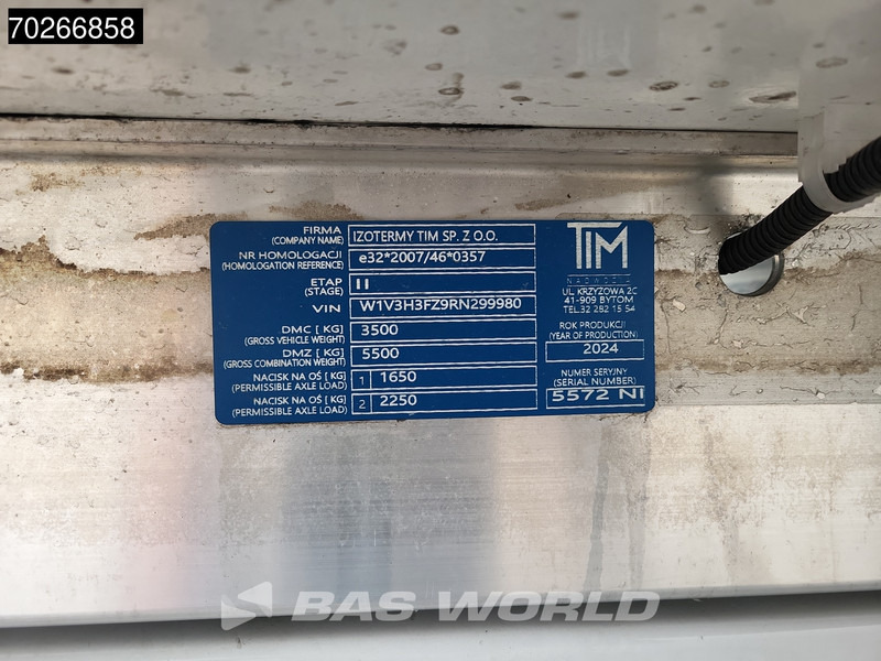 Kühltransporter Mercedes-Benz Sprinter 315 CDI Koelwagen Achterdeuren Thermo King C-250 Airco MBUX Koel Koeler Kühl Kühler Kühlwagen Kühlkoffer 17m3 Airco: das Bild 19