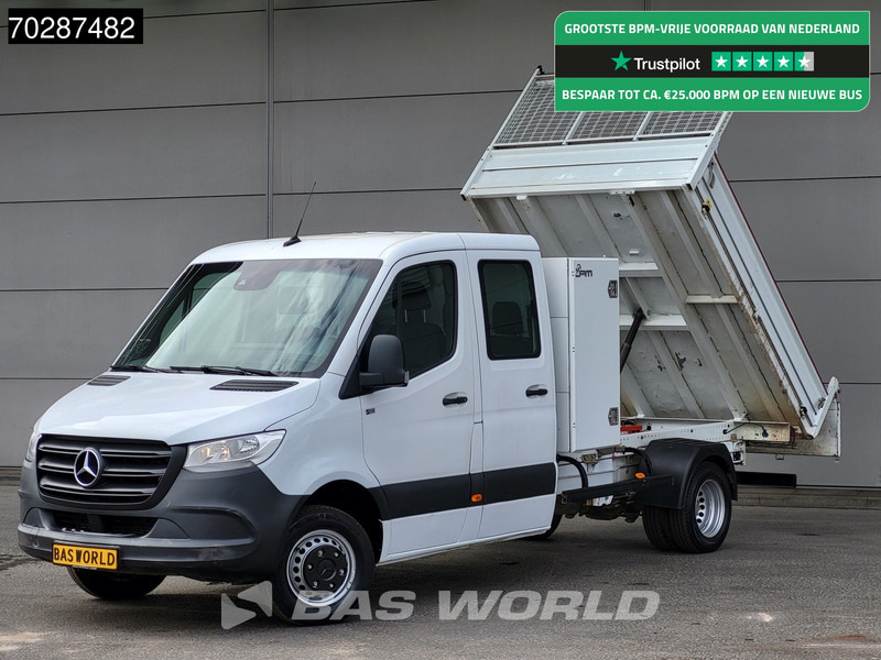 Mercedes-Benz Sprinter 514 CDI Kipper Dubbel Cabine Dubbellucht 3,5t Trekhaak Airco Cruise Euro6 Tipper Benne Kieper Airco Trekhaak Cruise control - Kipper Transporter: das Bild 1 Mercedes-Benz Sprinter 514 CDI Kipper Dubbel Cabine Dubbellucht 3,5t Trekhaak Airco Cruise Euro6 Tipper Benne Kieper Airco Trekhaak Cruise control - Kipper Transporter: das Bild 1