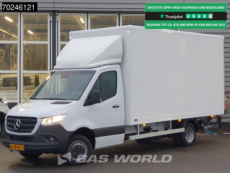 Mercedes-Benz Sprinter 515 CDI Automaat 1000kg Laadklep Zijdeur Dubbellucht Bakwagen MBUX Airco Cruise CarPlay D'Hollandia Euro6 Koffer Meubelbak 21m3 - Koffer Transporter: das Bild 1 Mercedes-Benz Sprinter 515 CDI Automaat 1000kg Laadklep Zijdeur Dubbellucht Bakwagen MBUX Airco Cruise CarPlay D'Hollandia Euro6 Koffer Meubelbak 21m3 - Koffer Transporter: das Bild 1