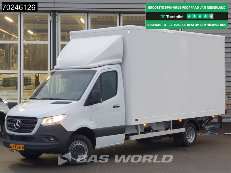 Mercedes-Benz Sprinter 515 CDI Automaat 1000kg Laadklep Zijdeur Dubbellucht Bakwagen MBUX Airco Cruise MBUX Koffer Meubelbak 21m3 Airco Cruise control - Koffer Transporter: das Bild 1 Mercedes-Benz Sprinter 515 CDI Automaat 1000kg Laadklep Zijdeur Dubbellucht Bakwagen MBUX Airco Cruise MBUX Koffer Meubelbak 21m3 Airco Cruise control - Koffer Transporter: das Bild 1