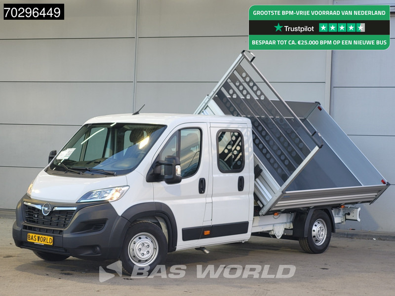 Opel Movano 140PK Driezijdige Kipper Dubbel Cabine Airco Cruise Euro6 Tipper Benne Kieper Dreiseitenkipper Airco Cruise control - Kipper Transporter: das Bild 1 Opel Movano 140PK Driezijdige Kipper Dubbel Cabine Airco Cruise Euro6 Tipper Benne Kieper Dreiseitenkipper Airco Cruise control - Kipper Transporter: das Bild 1