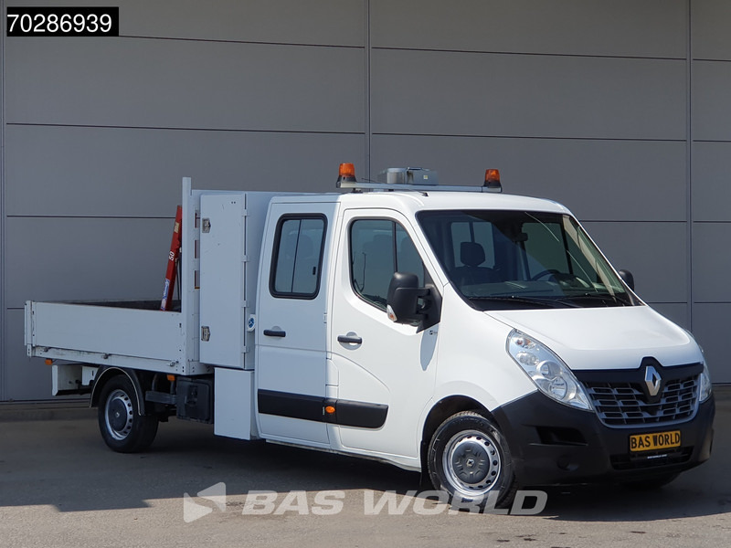 Renault Master 110PK Open Laadbak Kraanwagen HMF 52 Airco Cruise Euro6 Pickup Crane Kranwagen Pritsche Open Box Airco Cruise control - Pritsche Transporter: das Bild 5 Renault Master 110PK Open Laadbak Kraanwagen HMF 52 Airco Cruise Euro6 Pickup Crane Kranwagen Pritsche Open Box Airco Cruise control - Pritsche Transporter: das Bild 5
