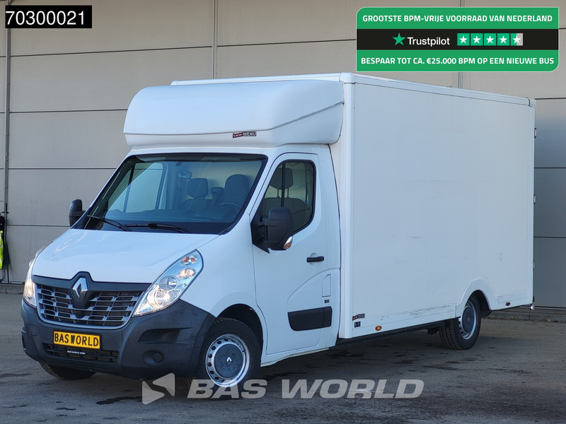 Renault Master 130pk Lowliner 422cm Bakwagen Achterdeuren Airco Cruise Euro6 Verkoopwagen Meubelbak Koffer Airco Cruise control - Koffer Transporter: das Bild 1 Renault Master 130pk Lowliner 422cm Bakwagen Achterdeuren Airco Cruise Euro6 Verkoopwagen Meubelbak Koffer Airco Cruise control - Koffer Transporter: das Bild 1