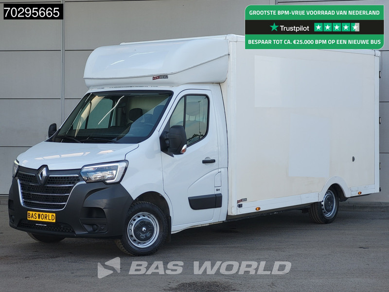 Renault Master 145PK Bakwagen Lowliner LED Airco Cruise Achterdeuren Meubelbak Koffer Airco Cruise control - Koffer Transporter: das Bild 1 Renault Master 145PK Bakwagen Lowliner LED Airco Cruise Achterdeuren Meubelbak Koffer Airco Cruise control - Koffer Transporter: das Bild 1