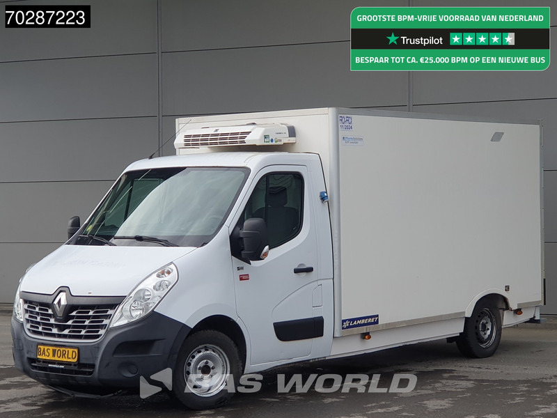 Kühltransporter Renault Master 145PK Koelwagen Vriezer Lamberet Thermo King V-300 MAX 230V Stekker Airco Cruise Parkeersensoren Euro6 Koel Koeler Kühl Kühler Kühlwag: das Bild 1