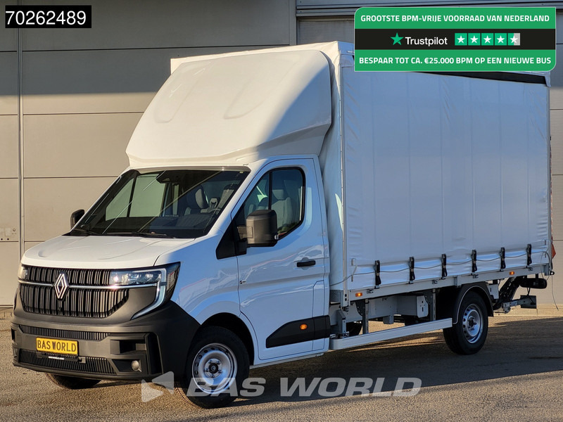 Renault Master 170pk 2025model BPM vrij!! Laadklep Schuifzeil Carplay LED Airco Cruise Bakwagen Meubelbak Zeilenwagen Schuifzeilen Plane Airco Cruise - Planen Transporter: das Bild 1 Renault Master 170pk 2025model BPM vrij!! Laadklep Schuifzeil Carplay LED Airco Cruise Bakwagen Meubelbak Zeilenwagen Schuifzeilen Plane Airco Cruise - Planen Transporter: das Bild 1