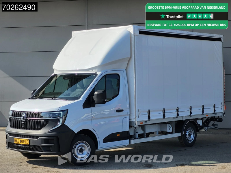 Renault Master 170pk Schuifzeilen met Laadklep 2025 Model LED Carplay Airco Cruise Schuifzeil Zeilen Koffer Meubelbak 21Airco Cruise control - Planen Transporter: das Bild 1 Renault Master 170pk Schuifzeilen met Laadklep 2025 Model LED Carplay Airco Cruise Schuifzeil Zeilen Koffer Meubelbak 21Airco Cruise control - Planen Transporter: das Bild 1