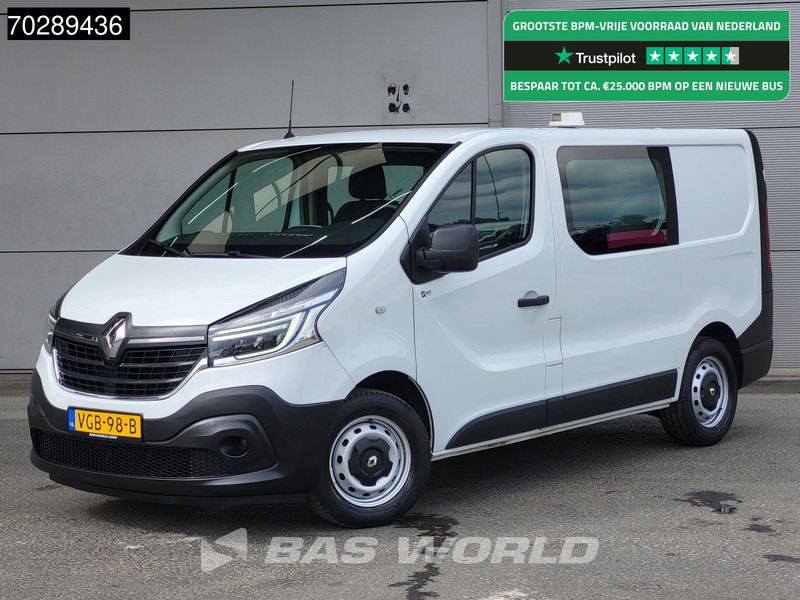 Kleintransporter Renault Trafic 95pk Dubbel Cabine L1H1 LED Navi Airco Cruise Parkeersensoren Euro6 L1 DC Doka Mixto 6m3 Airco Cruise control: das Bild 1