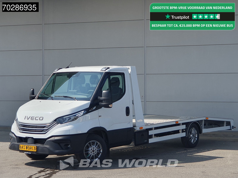 Iveco Daily 35S18 3.0L Autotransporter Automaat 3,5t Trekhaak Navi ACC LED Airco Lier Euro6 Oprijwagen Cartransporter Trekhaak - Transporter: das Bild 1 Iveco Daily 35S18 3.0L Autotransporter Automaat 3,5t Trekhaak Navi ACC LED Airco Lier Euro6 Oprijwagen Cartransporter Trekhaak - Transporter: das Bild 1