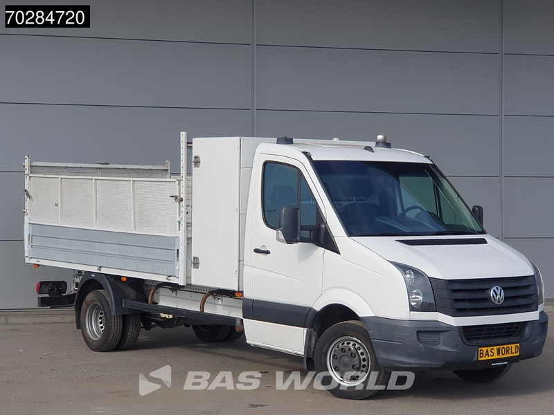 Volkswagen Crafter 136pk Open Laadbak met Kist Dubbellucht 3,5t Trekhaak Airco Euro6 Tipper Benne Kieper Airco Trekhaak - Pritsche Transporter: das Bild 3 Volkswagen Crafter 136pk Open Laadbak met Kist Dubbellucht 3,5t Trekhaak Airco Euro6 Tipper Benne Kieper Airco Trekhaak - Pritsche Transporter: das Bild 3