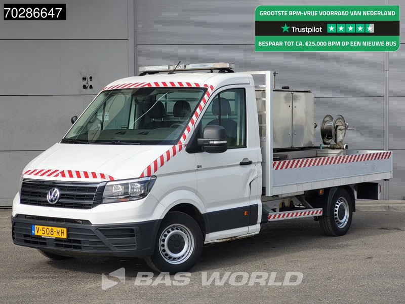 Volkswagen Crafter 177pk Automaat Open Laadbak Reinigingswagen Trekhaak Airco Cruise Euro6 Pritsche Pickup Open Box Hogedrukspuit Waterpomp Airco T - Pritsche Transporter: das Bild 1 Volkswagen Crafter 177pk Automaat Open Laadbak Reinigingswagen Trekhaak Airco Cruise Euro6 Pritsche Pickup Open Box Hogedrukspuit Waterpomp Airco T - Pritsche Transporter: das Bild 1
