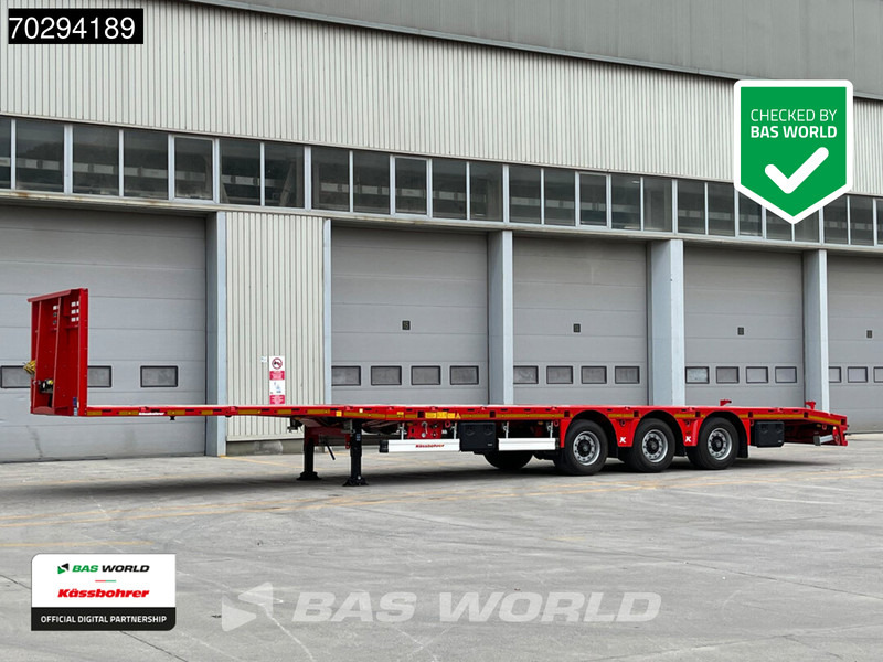 Kässbohrer 3 axles 3 axles mega extendable HD platform - Tieflader Auflieger: das Bild 1 Kässbohrer 3 axles 3 axles mega extendable HD platform - Tieflader Auflieger: das Bild 1