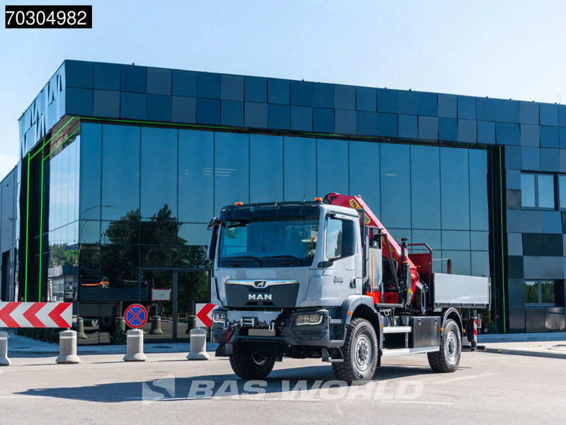 Pritsche LKW, Autokran, Zustand - NEU MAN TGM 18.320 4X4 NEW 4x4 Palfinger PK 27002-SH D Crane manbasket Steelsuspension: das Bild 8 Pritsche LKW, Autokran, Zustand - NEU MAN TGM 18.320 4X4 NEW 4x4 Palfinger PK 27002-SH D Crane manbasket Steelsuspension: das Bild 8