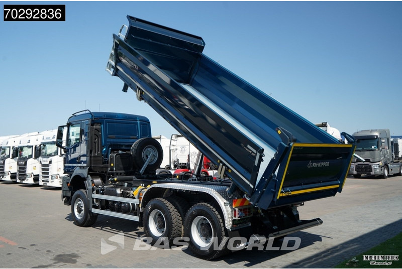 MAN TGS 33.480 TGS 6X6 11m3 KH-3-Way Kipper 6x6 Steel Suspension Automatic Big-Axle Euro 6 - Kipper: das Bild 2 MAN TGS 33.480 TGS 6X6 11m3 KH-3-Way Kipper 6x6 Steel Suspension Automatic Big-Axle Euro 6 - Kipper: das Bild 2