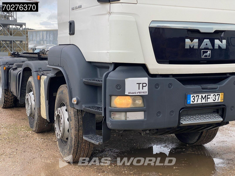 Abrollkipper MAN TGS 35.400 8X4 Manual Retarder Big-Axle Steelsuspension Euro 5: das Bild 9