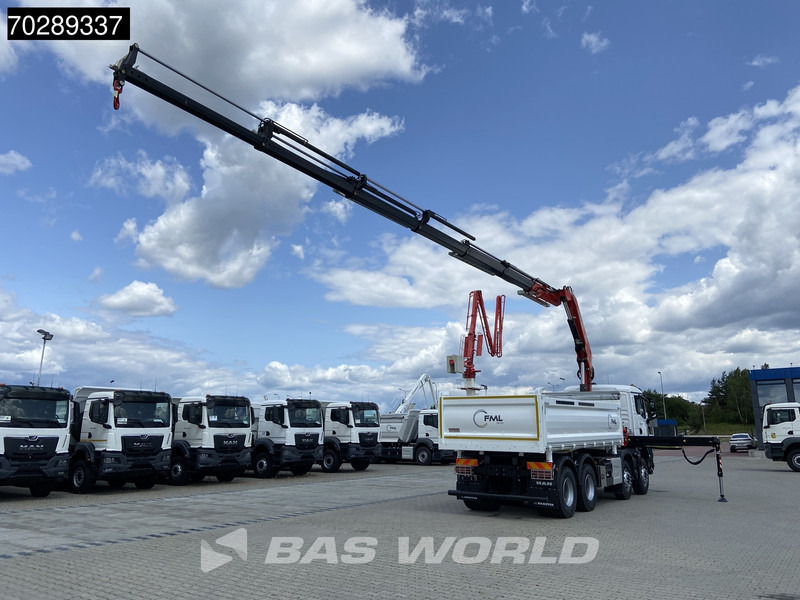 MAN TGS 35.440 8X4 NEW! Fassi F275.026 Kran Crane 13m3 3-Sided Tipper Big-Axle Euro 6 - Kipper, Autokran: das Bild 5 MAN TGS 35.440 8X4 NEW! Fassi F275.026 Kran Crane 13m3 3-Sided Tipper Big-Axle Euro 6 - Kipper, Autokran: das Bild 5