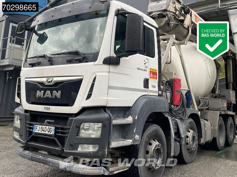 MAN TGS TGS 8X4 8m3 Putzmeister Mixer Big-Axle Steelsuspension Euro 6 - Fahrmischer: das Bild 1 MAN TGS TGS 8X4 8m3 Putzmeister Mixer Big-Axle Steelsuspension Euro 6 - Fahrmischer: das Bild 1
