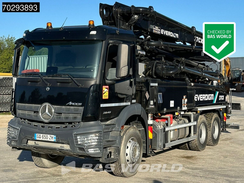 Mercedes-Benz Arocs 2840 Arocs 6X4 NEW! Everdigm 37CX-5 concrete pump Steel Suspension Automatic Euro 6 - Betonpumpe: das Bild 1 Mercedes-Benz Arocs 2840 Arocs 6X4 NEW! Everdigm 37CX-5 concrete pump Steel Suspension Automatic Euro 6 - Betonpumpe: das Bild 1