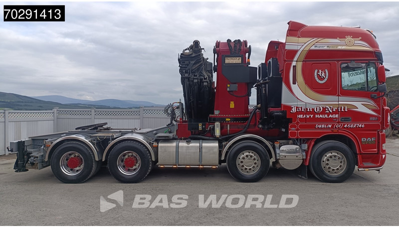DAF XF105.510 XF 8X4 Palfinger PK150.002 Kran Crane Winch Fifth Wheel Big-Axle Euro 5 - Sattelzugmaschine: das Bild 3 DAF XF105.510 XF 8X4 Palfinger PK150.002 Kran Crane Winch Fifth Wheel Big-Axle Euro 5 - Sattelzugmaschine: das Bild 3