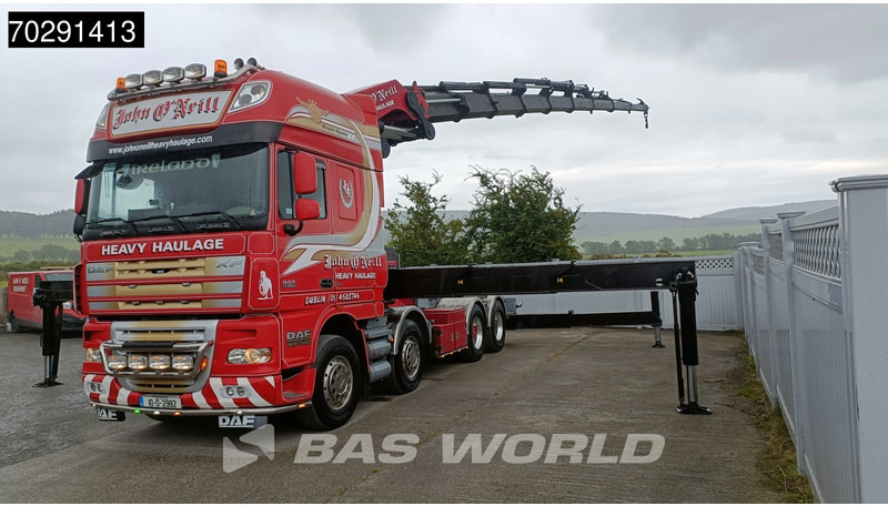 DAF XF105.510 XF 8X4 Palfinger PK150.002 Kran Crane Winch Fifth Wheel Big-Axle Euro 5 - Sattelzugmaschine: das Bild 5 DAF XF105.510 XF 8X4 Palfinger PK150.002 Kran Crane Winch Fifth Wheel Big-Axle Euro 5 - Sattelzugmaschine: das Bild 5