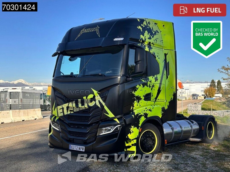 Iveco S-Way 460 4X2 Metallica Edition! LNG Full-Air Retarder 2xTanks Standklima Euro 6 - Sattelzugmaschine: das Bild 1 Iveco S-Way 460 4X2 Metallica Edition! LNG Full-Air Retarder 2xTanks Standklima Euro 6 - Sattelzugmaschine: das Bild 1