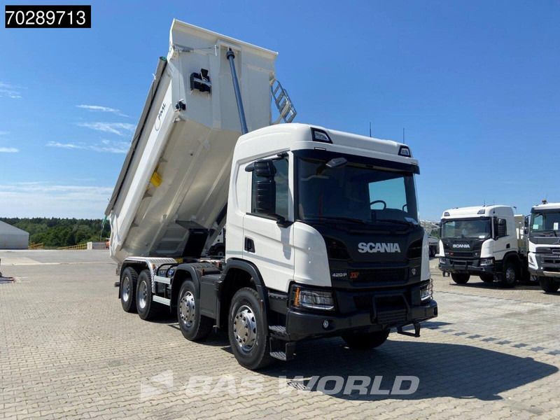 Scania P420 8X4 NEW! 18m3 Steel tipper Steelsuspension Automatic Euro 6 - Kipper: das Bild 3 Scania P420 8X4 NEW! 18m3 Steel tipper Steelsuspension Automatic Euro 6 - Kipper: das Bild 3
