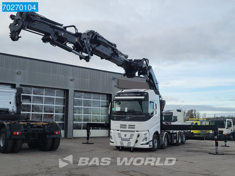 Pritsche LKW, Autokran, Zustand - NEU Volvo FH 460 8X2 Effer 1000 9S + 6S Kran + Fly-Jib Liftachse VEB+ Euro 6: das Bild 6