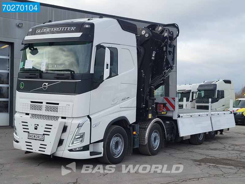 Pritsche LKW, Autokran, Zustand - NEU Volvo FH 460 8X2 Effer 1000 9S + 6S Kran + Fly-Jib Liftachse VEB+ Euro 6: das Bild 15