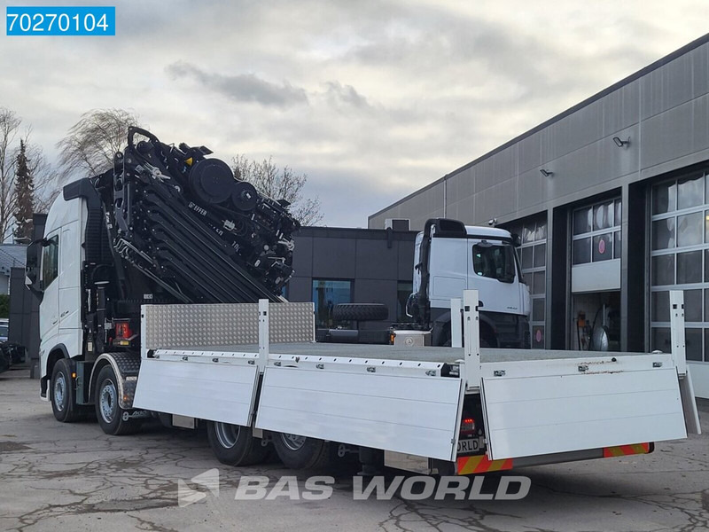 Pritsche LKW, Autokran, Zustand - NEU Volvo FH 460 8X2 Effer 1000 9S + 6S Kran + Fly-Jib Liftachse VEB+ Euro 6: das Bild 17