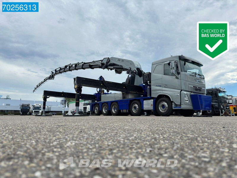 Volvo FH 540 10X4 NEW! Effer 2255 Kran Crane Lift-Lenkachse ACC Navi - Pritsche LKW, Autokran: das Bild 2 Volvo FH 540 10X4 NEW! Effer 2255 Kran Crane Lift-Lenkachse ACC Navi - Pritsche LKW, Autokran: das Bild 2