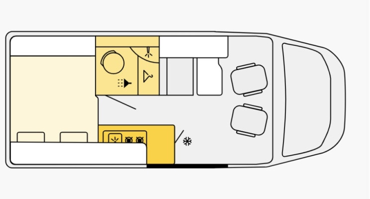 Camper Van, Zustand - NEU Etrusco CV 600 DB: das Bild 15