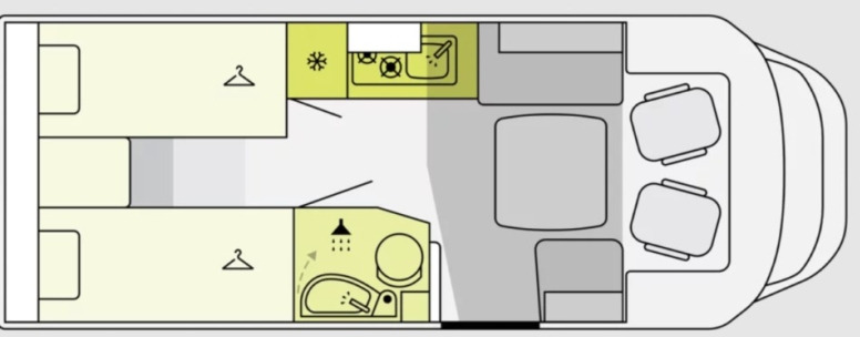 Etrusco T 6.9 SBC - Teilintegriertes Wohnmobil: das Bild 1 Etrusco T 6.9 SBC - Teilintegriertes Wohnmobil: das Bild 1