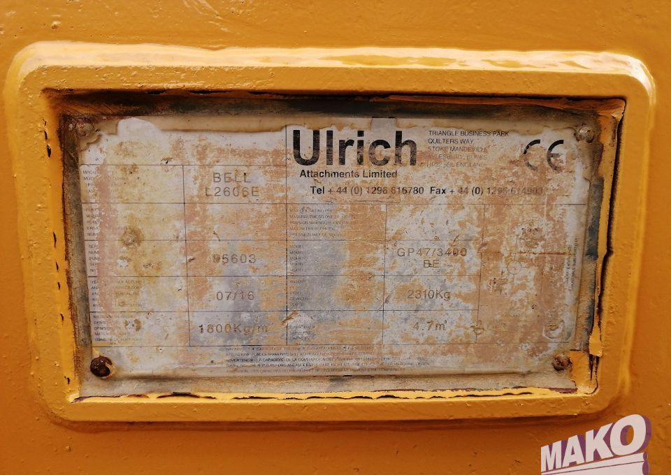 Anbauteil für Baumaschine Łyżka Ulrich 340cm do ładowarki 4,7m³: das Bild 10