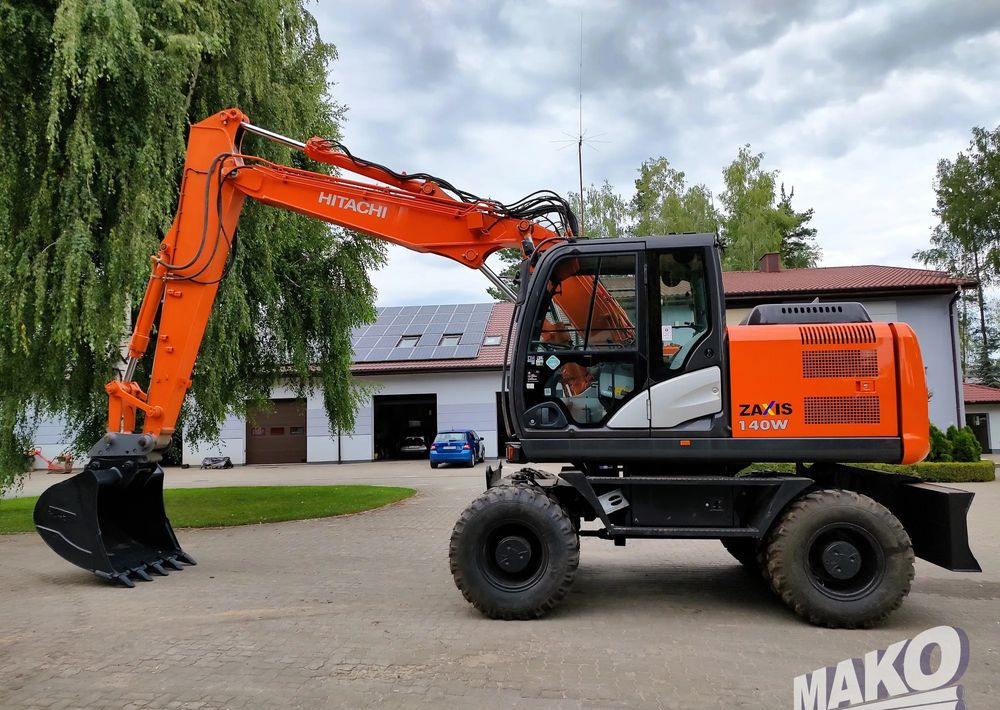 Hitachi ZX 140 - Mobilbagger: das Bild 1 Hitachi ZX 140 - Mobilbagger: das Bild 1