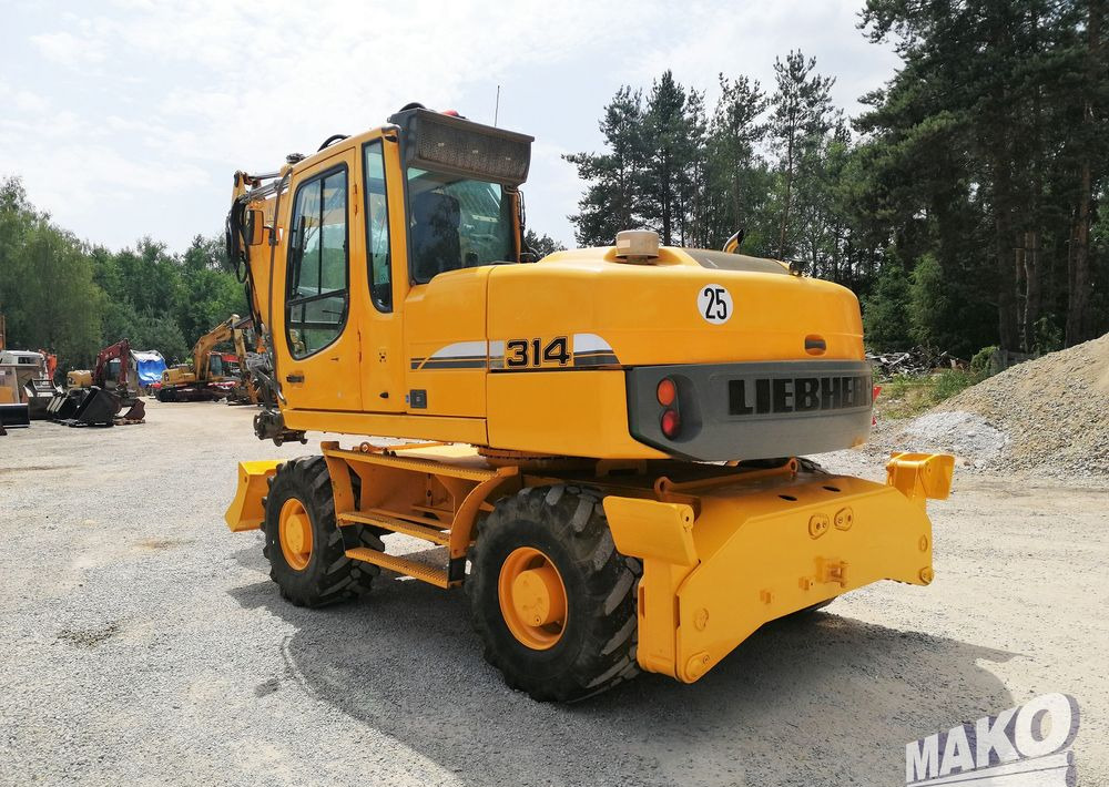 Liebherr A 314 Litronic - Mobilbagger: das Bild 3 Liebherr A 314 Litronic - Mobilbagger: das Bild 3