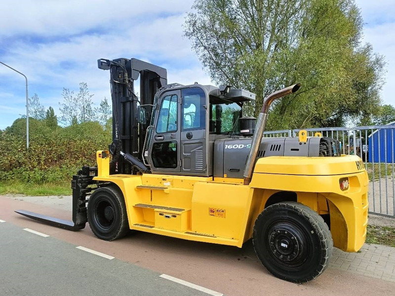 Hyundai 160 D-9 heftruck forklift stapler 16 ton CE - Dieselstapler: das Bild 5 Hyundai 160 D-9 heftruck forklift stapler 16 ton CE - Dieselstapler: das Bild 5