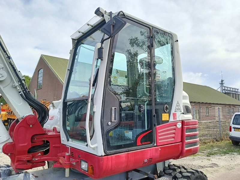 Mobilbagger Takeuchi TB 295 W mobiele graafmachine mobile excavator: das Bild 13