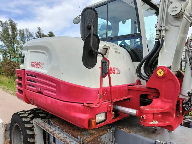 Mobilbagger Takeuchi TB 295 W mobiele graafmachine mobile excavator: das Bild 20
