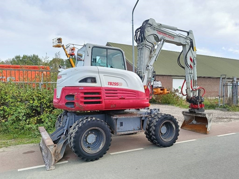 Mobilbagger Takeuchi TB 295 W mobiele graafmachine mobile excavator: das Bild 7