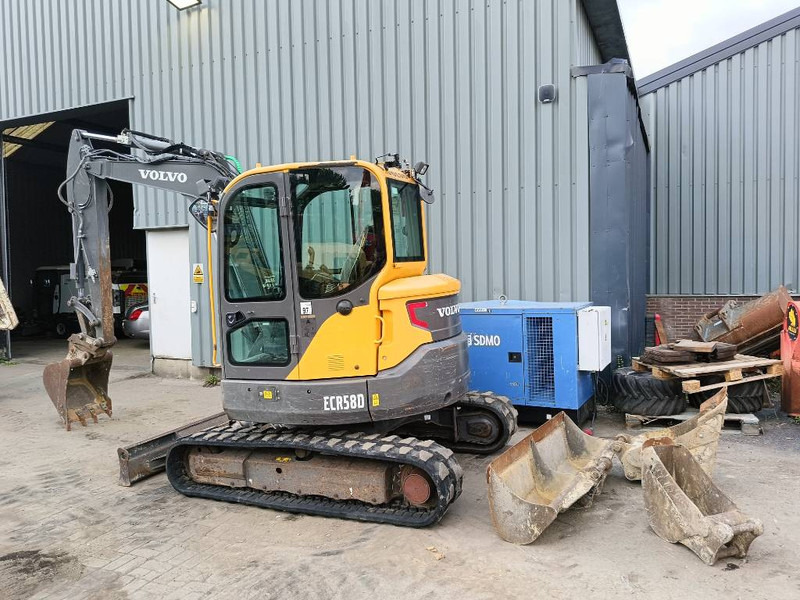 Volvo ECR 58 D rups graafmachine tracked excavator bagge - Minibagger: das Bild 1 Volvo ECR 58 D rups graafmachine tracked excavator bagge - Minibagger: das Bild 1