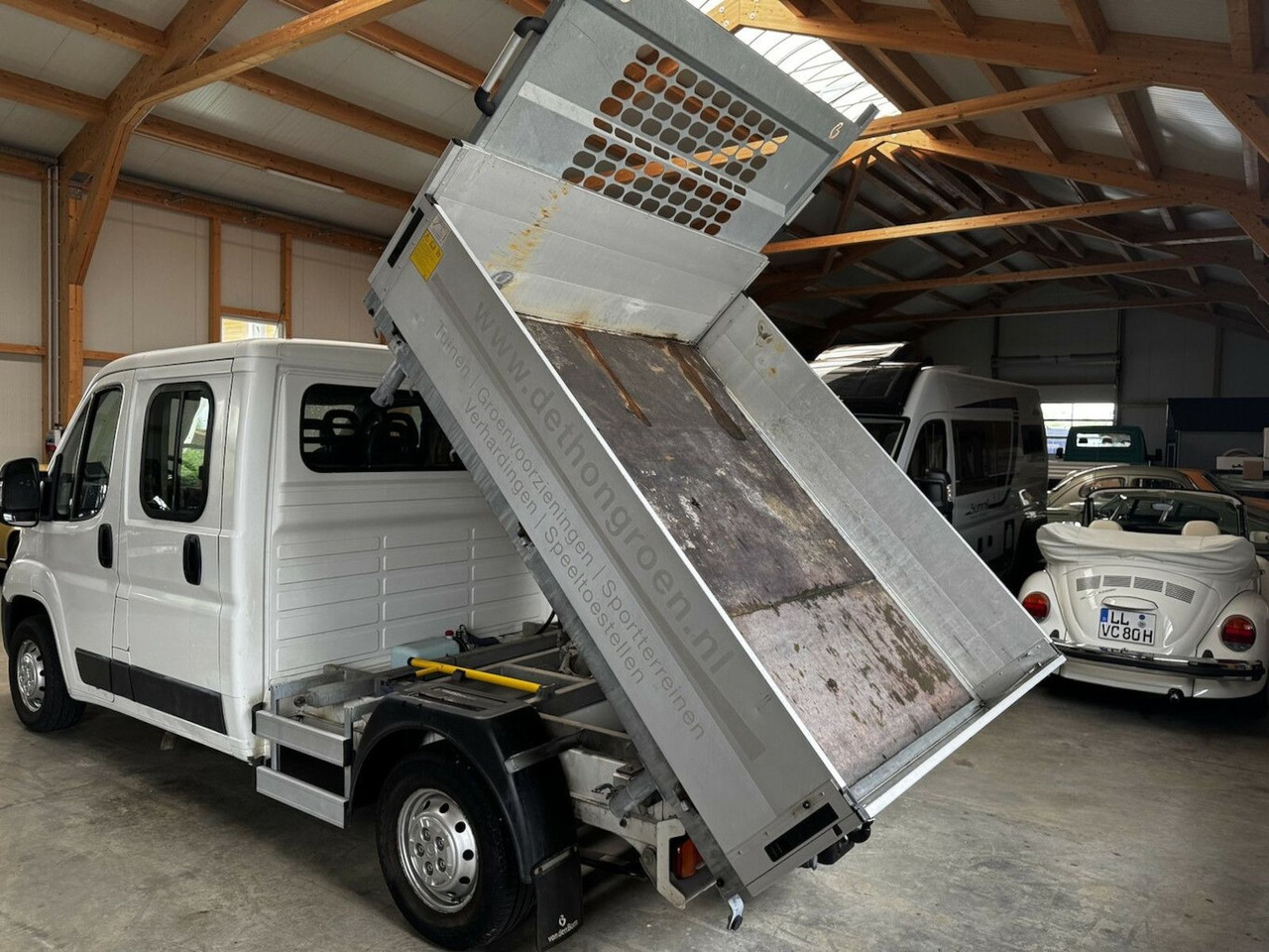 Fiat Ducato Jumper 2.2 HDI Doka 3-Seiten Kipper - Kipper Transporter, Transporter mit Doppelkabine: das Bild 2 Fiat Ducato Jumper 2.2 HDI Doka 3-Seiten Kipper - Kipper Transporter, Transporter mit Doppelkabine: das Bild 2