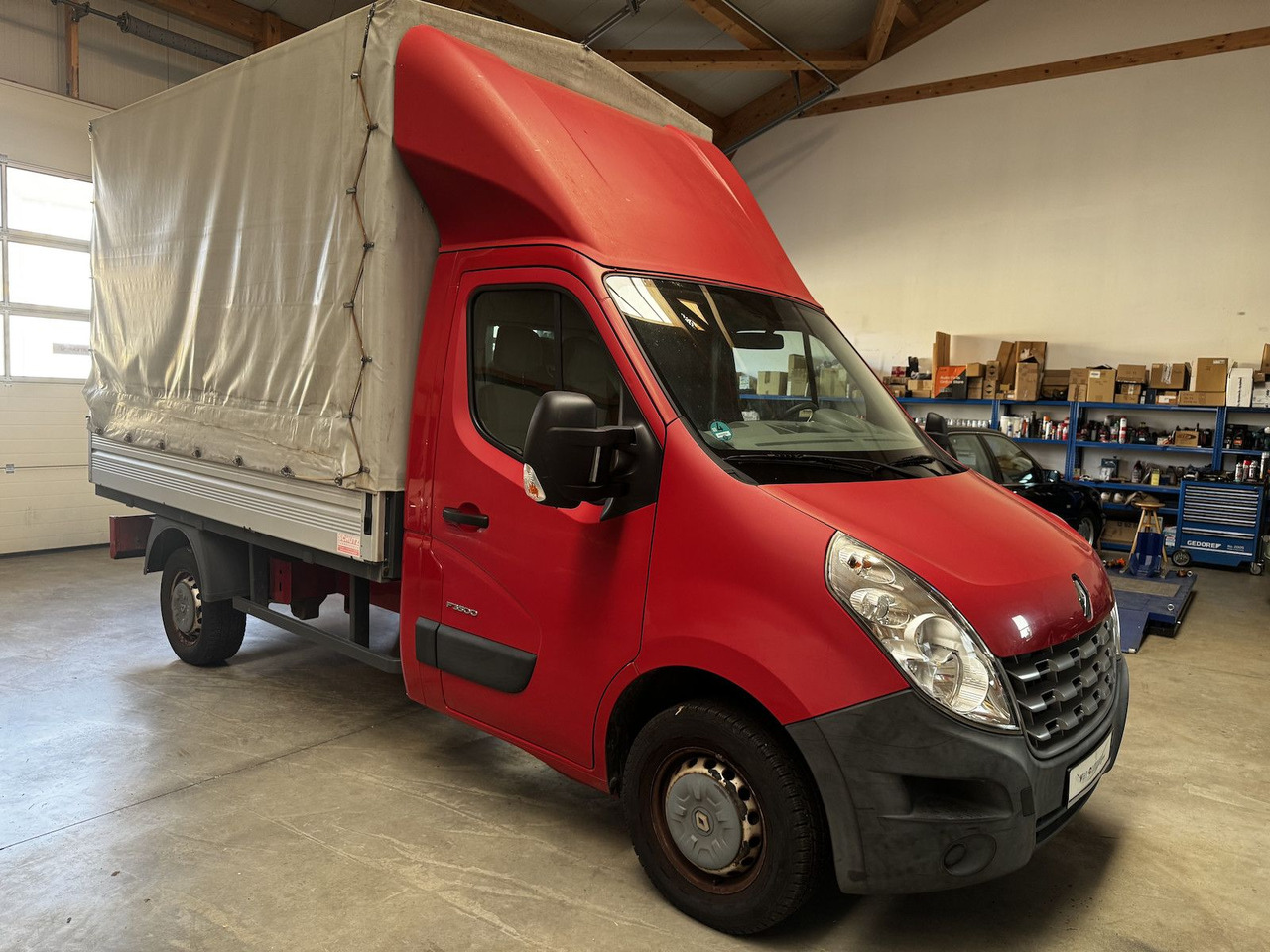 Renault Master 2.3 HDI L2 Pritsche Plane - Planen Transporter: das Bild 1 Renault Master 2.3 HDI L2 Pritsche Plane - Planen Transporter: das Bild 1