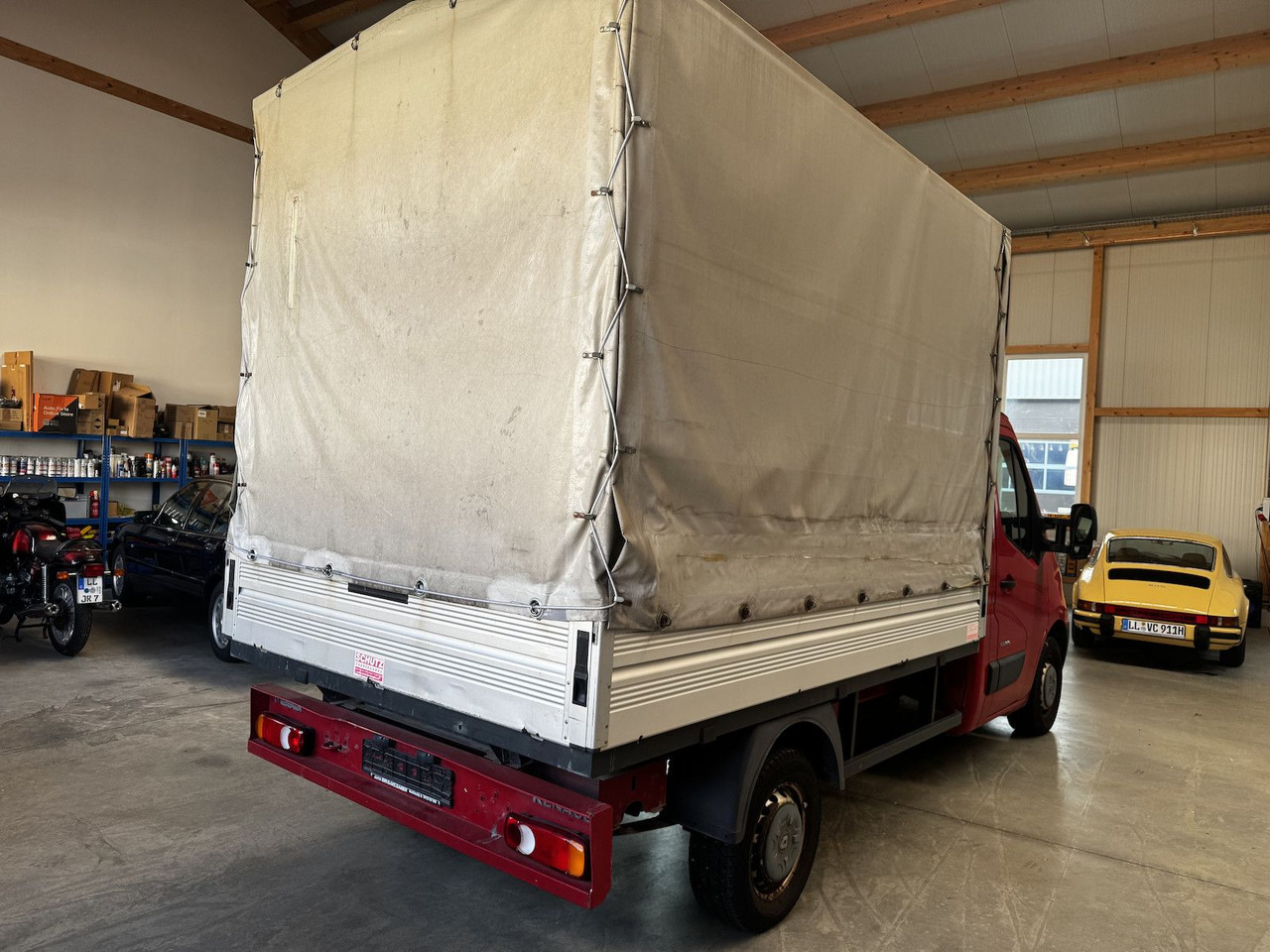 Planen Transporter Renault Master 2.3 HDI L2 Pritsche Plane: das Bild 6