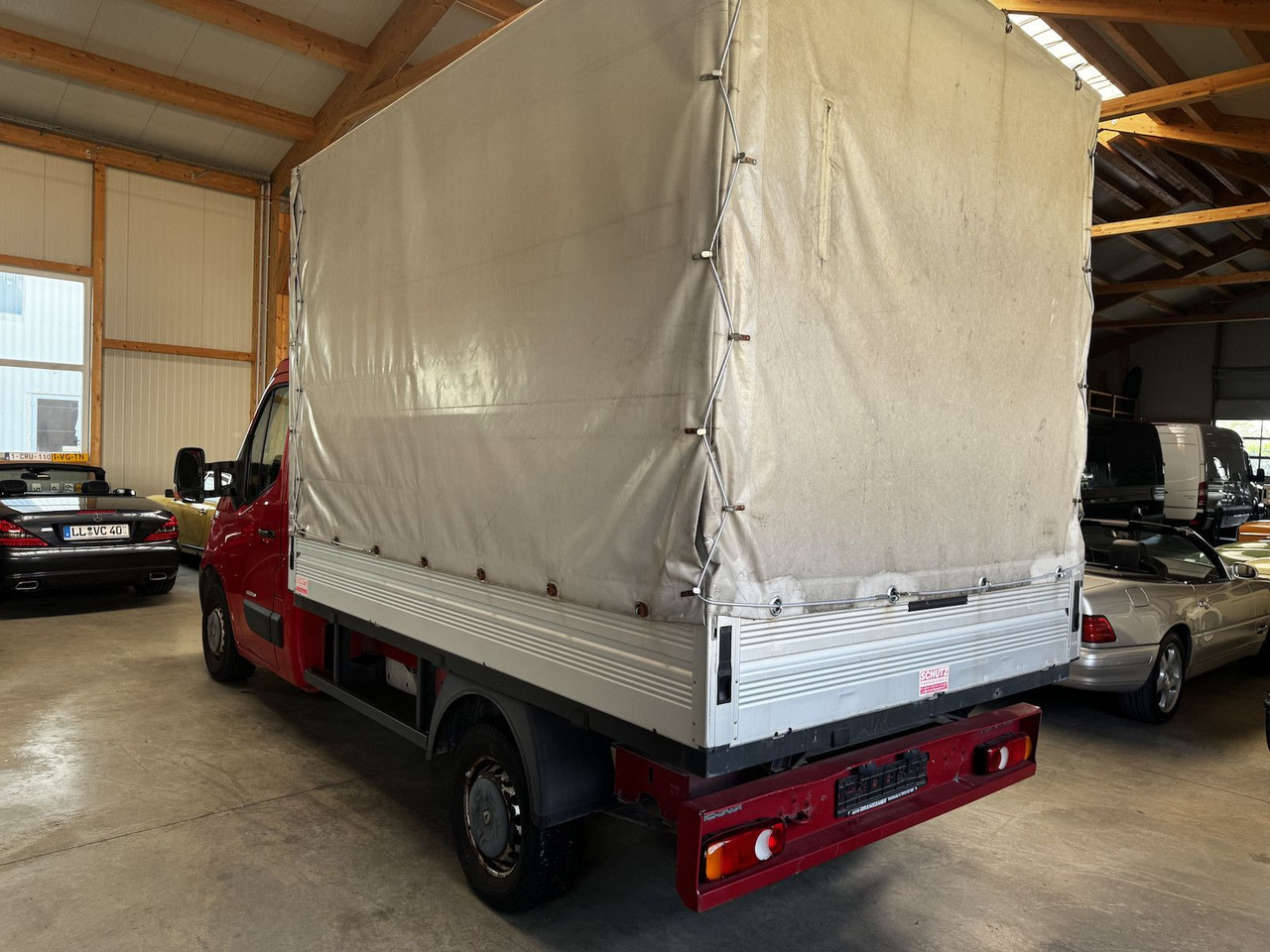 Planen Transporter Renault Master 2.3 HDI L2 Pritsche Plane: das Bild 8